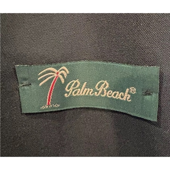 NWT Palm Beach‎ Navy Blue Blazer Jacket Suit Separate Mens Size 46S - Picture 4 of 7